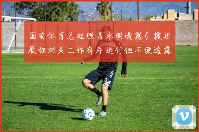 国安体育总经理马永明透露引援进展称相关工作有序进行但不便透露名字